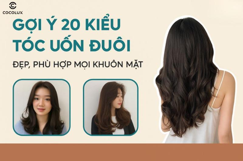Tóc uốn lọn nhẹ nhàng công sở, tạo vẻ đẹp nữ tính và chuyên nghiệp
